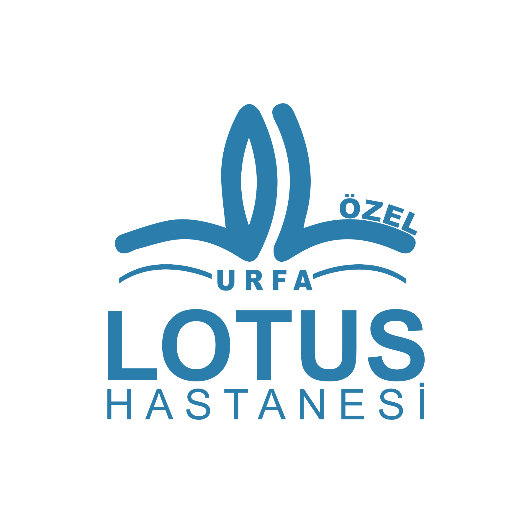 Lotus Hastanesi — Dikey Logo